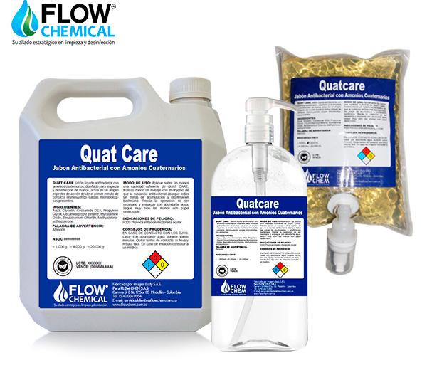 Quat Care - Jabón Antibacterial | FLOW CHEM SAS| Colombian B2B Marketplace