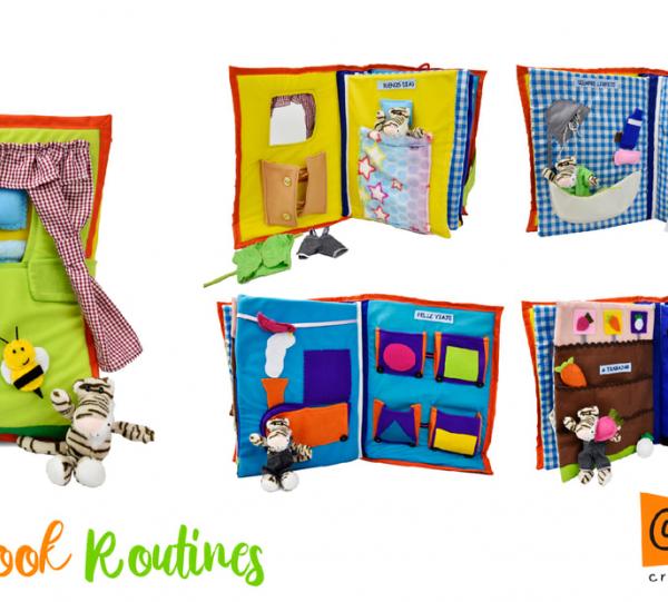 Quiet book routines Image