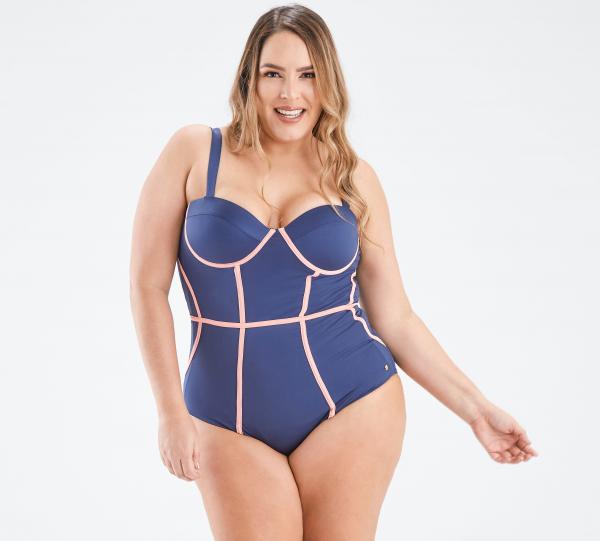 PALAU BLUE One Piece Swimsuit Image