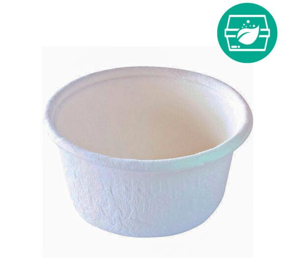 Sauce boats in sugar cane bagasse Image