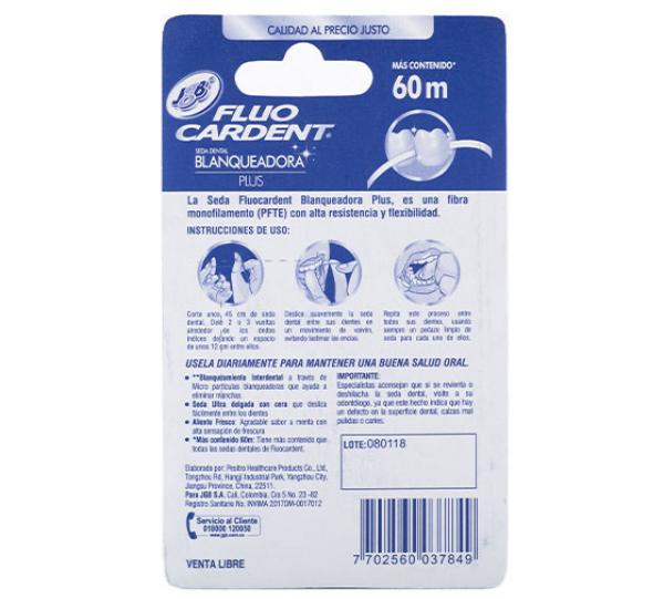 DENTAL FLOSS FLUOCARDENT BLANQUEADORA PLUS Image