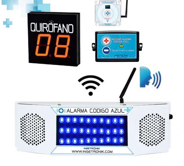 BLUE CODE ALARM SYSTEM AND NURSES CALL FOR THE HEALTH SECTOR Image