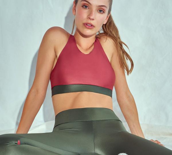 Soaring Seaweed Sports Bra Image