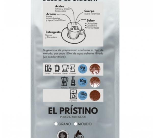 EL PRÍSTINO MEDIUM HIGH ROAST COFFEE Image