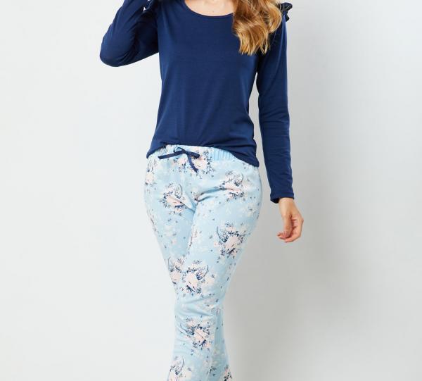 Lady's Pajamas Short, Capri, Pants or nightgown 96% Cotton-4% Spandex Image