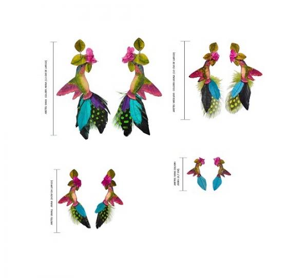 EARRINGS HUMMINGBIRD ANA Image