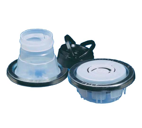 5 GALLON STEEL PAIL, CLOSED HEAD, FLEXSPOUT OPENING Image