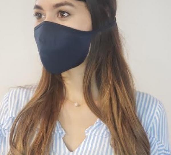 Anti-fluid mask with tie straps (Reusable) Image