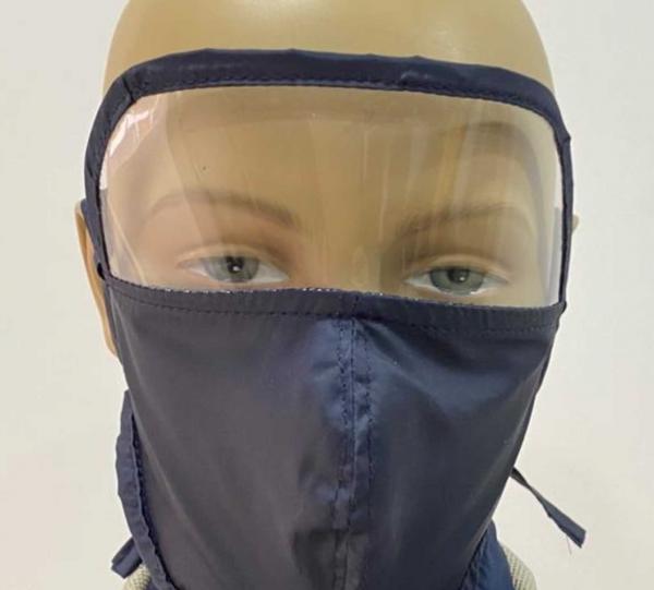 Face mask with triple fabric Image