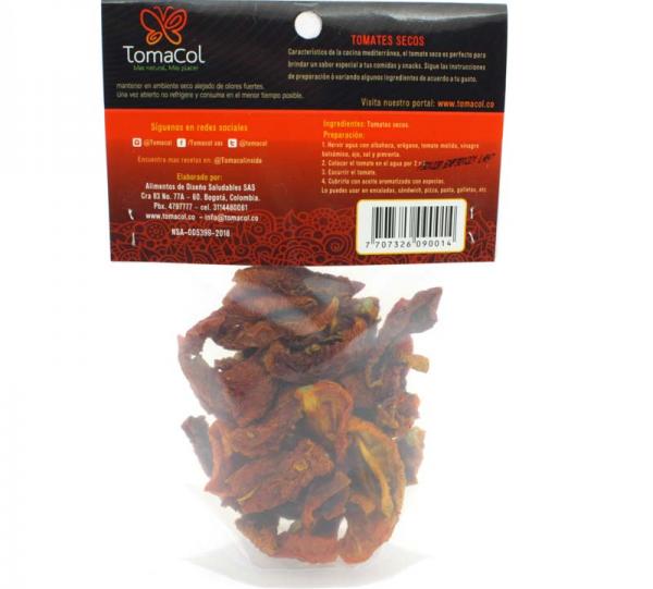 Dried tomatoes 70g - TomaCol Image