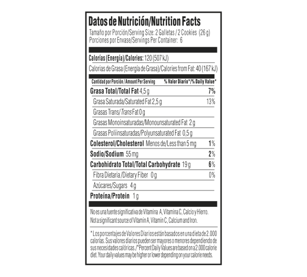 Tosh Blueberries & Acai Rice Cookies Display 6x2 Image
