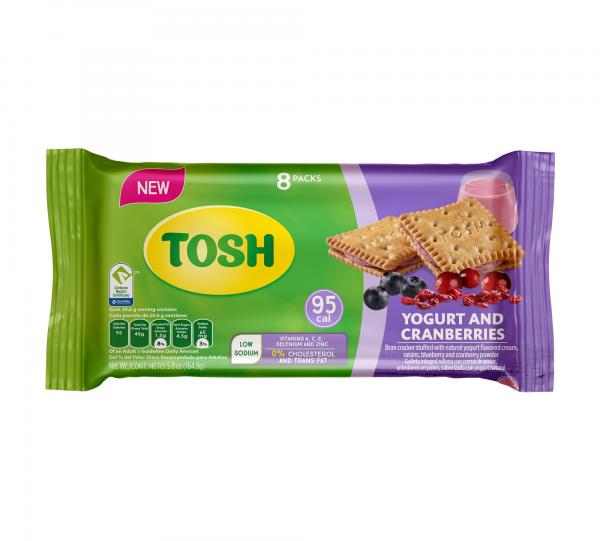 Tosh Blueberries Cream Cookies Bag 8X2 Image