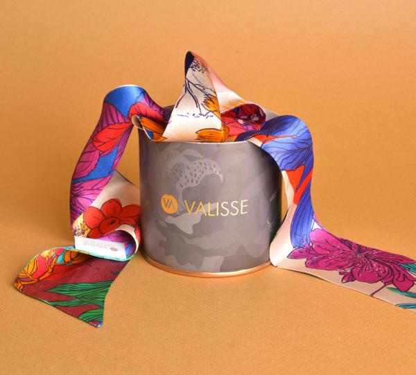 Vintage flowers Twilly Image