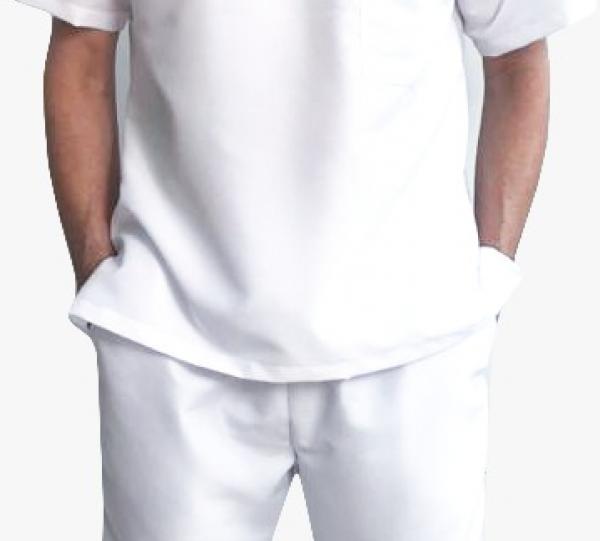 antifluid two-piece biosafety suit Image