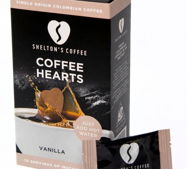 Flavoured Coffee Hearts - Vanilla Flavours Image