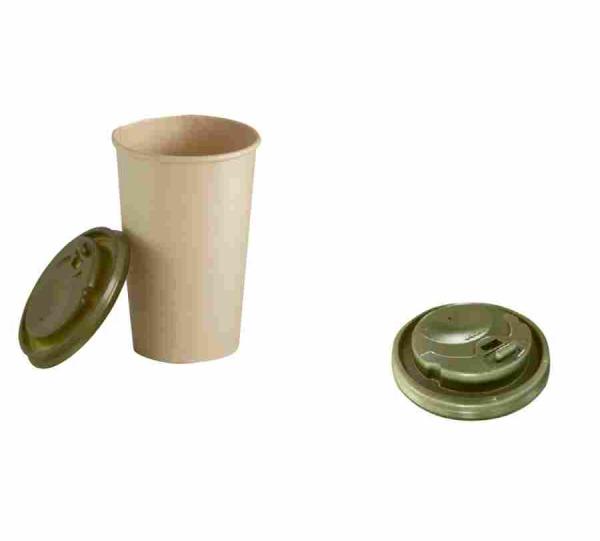 Sugarcane bagasse cups Image