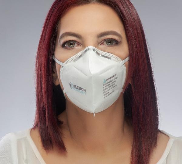 Disposable face mask for clinical use. Image