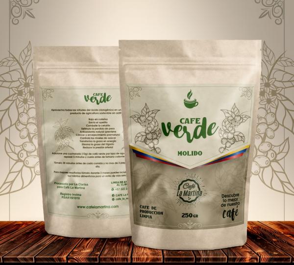 green coffee grind Image