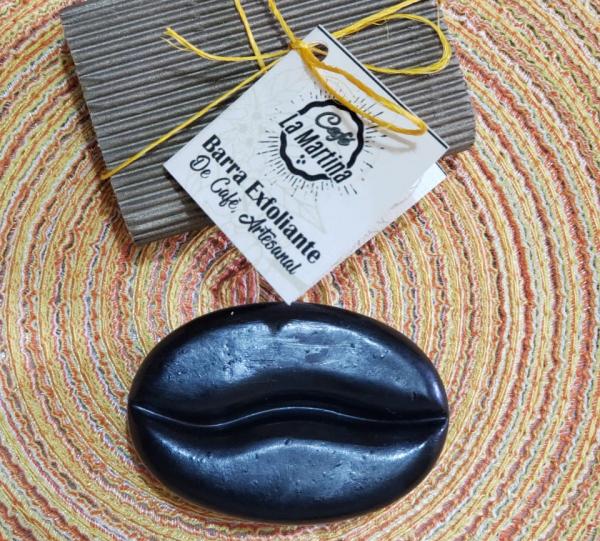 100% natural artisan coffee exfoliating bar Image