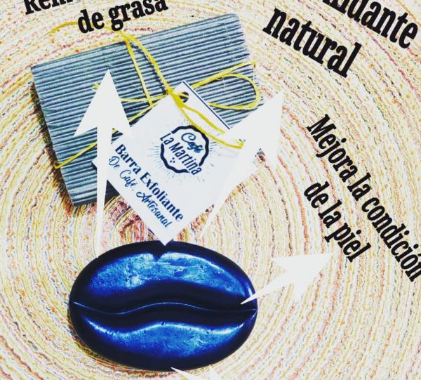 100% natural artisan coffee exfoliating bar Image