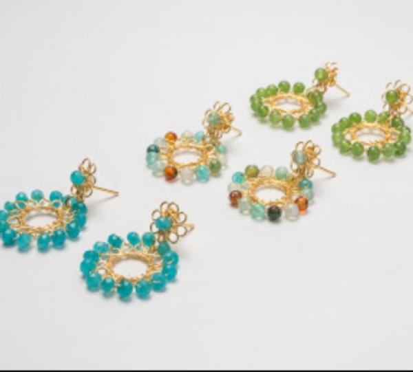 Flower earrings Image