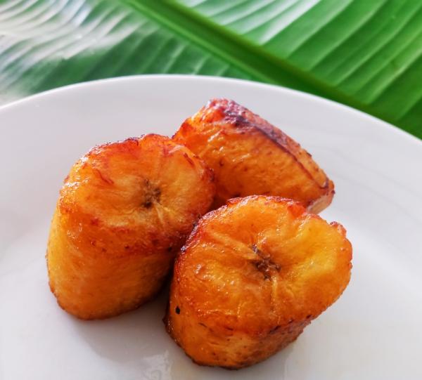 IQF Precooked ripe plantain round Image