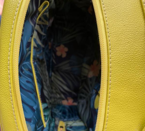 Woman Backpack Electric Yellow Image