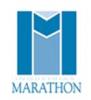 logo empresa marathon   fabricación de calcetines